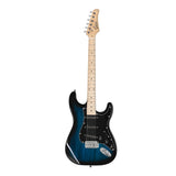 GST Stylish Electric Guitar Kit with Black Pickguard Blue Color 76962190