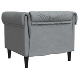 Sofa Light Grey 78.5 x 74.5 x 74.5 cm Polyester 42013004