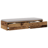 Bed Drawers Old Wood 75 x 36.5 x 16.5 cm Engineered Wood 866969