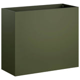 Garden Planter 2 pcs Olive Green 50 x 20 x 40 cm 8005449
