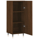 Sideboard Brown Oak 34.5x34x90 cm Engineered Wood 828523