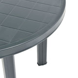 Garden Table Green 89 cm Plastic 48806