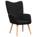 Armchair Black 62 x 67 x 95.5 cm Sherpa Fabric 42001781