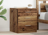 Bedside Cabinet Old Wood 40 x 40 x 63 cm Engineered Wood 880914