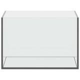 Aquarium with Storage Transparent 30 x 20 x 20 cm Glass 42020379