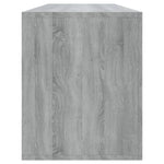 TV Cabinet Grey Sonoma 130x35x50 cm Engineered Wood 813054