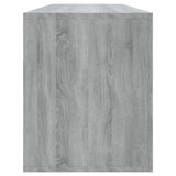 TV Cabinet Grey Sonoma 130x35x50 cm Engineered Wood 813054