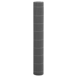 Garden Fence Double-Sided Grey 1.8x5 m PVC 42002627