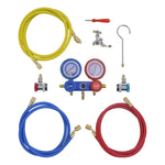 Vacuum Pump 100 L/min with 2-way Manifold Gauge Set in Tool Kit 3100290