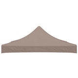 Party Tent Roof 3x3 m Taupe 270 g/m 315321