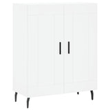 Highboard White 69.5x34x180 cm Engineered Wood 3195803