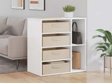 Sideboard with Drawer White 60 x 33.5 x 84 cm 8000468