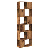 Book Cabinet/Room Divider Old Wood 60x24x186 cm 856730