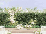 Wedding Arch White 195 x 35 x 211 cm Steel 42023033
