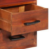 Sideboard 110x30x59 cm Solid Wood Mango 338430