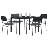 Outdoor Furniture Set 5 pcs Anthracite Steel 3422871