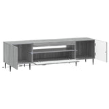 LED TV Cabinet Grey Sonoma Engineered Wood 896471