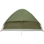 ZNTS Camping Tent Dome 4-Person Olive Green Waterproof 4009642