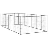 Outdoor Dog Kennel Steel 21.78 m 3082323