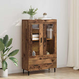Highboard Old Wood 69.5 x 31 x 115 cm Engineered Wood 882541