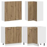 Kitchen Unit LYON 8 pcs Artisan Oak Engineered Wood 3438438