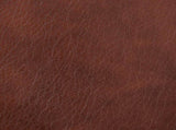 Armchair Antique Shiny Brown Faux Leather 42043440