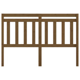 Bed Headboard Honey Brown 166x4x100 cm Solid Wood Pine 814107