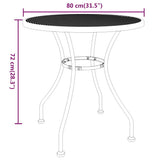 Garden Dining Set Anthracite 3084714