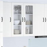 Dishwasher Panel Kalmar White 80 x 31 x 100 cm Engineered Wood 884804