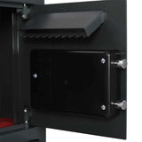 Digital Safe with Lock Dark grey 35 x 31 x 80 cm Steel 42011318
