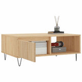 Coffee Table Sonoma Oak 90x60x35 cm Engineered Wood 827063