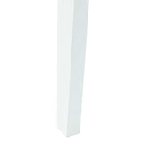 Dining Chairs 2 pcs White 42 x 47.5 x 81 cm Solid Rubber Wood 42020435