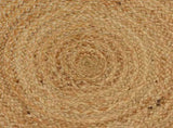 Area Rugs Natural 210 cm Jute 42010819