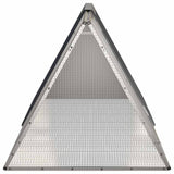Rabbit Cage Anthracite 201.5x80.5x71 cm Galvanised Steel 171536