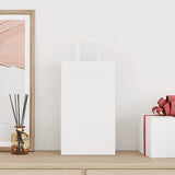 ZNTS Paper Bags 250 pcs with Handles White 21x11x36 cm 4101841