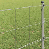 Field Fence Silver 100 x 0.8 m Galvanised steel 42005857