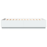 Bed Frame without Mattress White 140x200 cm 3209702