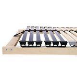 Slatted Bed Base Brown 70 x 190 cm Solid Beech Wood 42015250