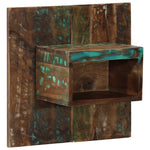 ZNTS Bedside Cabinet Multicolour 50x27x50 cm Solid Wood Reclaimed 4017525