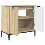 Bathroom Furniture Set with Drawer with Shelf 2 pcs Sonoma Oak 3393095