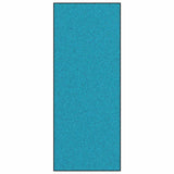 Doormat Cyan and Black 120 x 300 cm 100% Polyamide 4100750