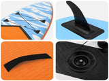 SUP Board with Seat 2-in-1 TRITON 335 x 76 x 15 cm Blue for 42039131