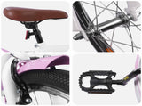 Kids Bike 20'' for 6-11 Years Old Light Pink 42009562