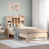Bed Frame without Mattress 90x200 cm Solid Wood Pine 3308852