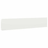 Lawn Edgings 10 pcs White 20x103 cm Cold-rolled Steel 860155