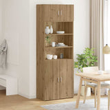 Storage Cabinet Artisan Oak 80 x 42.5 x 225 cm Engineered Wood 3402819