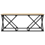 Coffee Table Sonoma Oak 100x49x40 cm Engineered Wood 835360