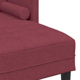Sofa Set 2 pcs Wine red 173 x 131 x 67 cm Fabric 3329255