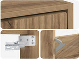 Wall-Mounted Shoe Cabinet HOORN 71 x 17 x 43 cm Engineered Wood 897294