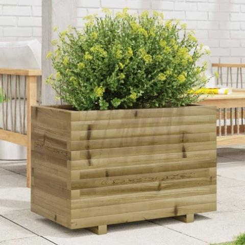 ZNTS Garden Planter 70x40x49.5 cm Impregnated Wood Pine 847372